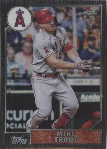 2022 Topps Chrome Ben Baller Edition - Mike Trout #87BC-1