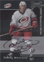 2002-03 In the Game Be A Player Signature Series - Tommy Westlund #056
