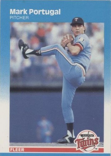 1987 Fleer - Mark Portugal #548