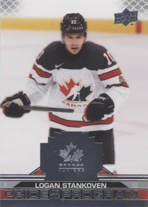 2022 Upper Deck Team Canada Juniors - Logan Stankoven #77