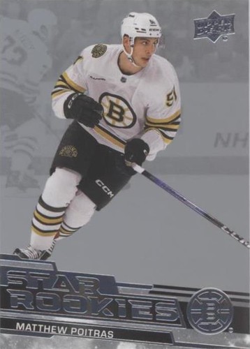 2023-24 Upper Deck Star Rookies - Matthew Poitras #12