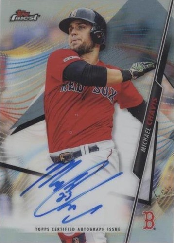 2020 Topps Finest - Michael Chavis #FA-MC