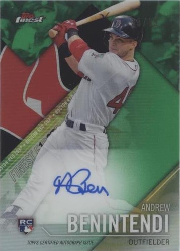2017 Topps Finest - Andrew Benintendi #FF-AB