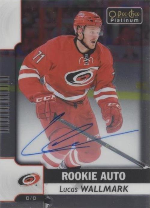 2017-18 O-Pee-Chee Platinum - Lucas Wallmark #R-LW