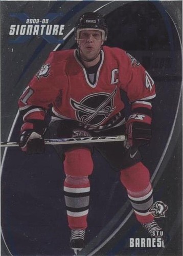 2002-03 In the Game Be A Player Signature Series - Stu Barnes #074