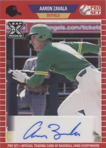2021 Leaf Pro Set Baseball Blaster - Aaron Zavala #PS-AZ1