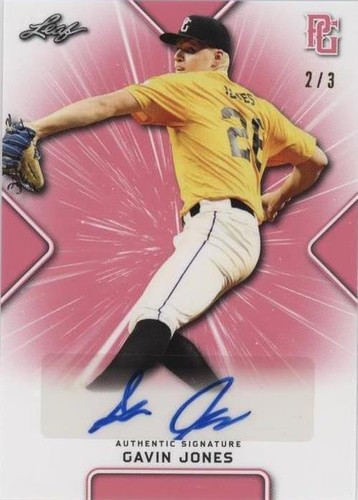 2021 Leaf Perfect Game National Showcase - Gavin Jones #BA-GJ1