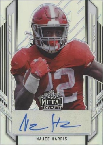 2021 Leaf Metal Draft Najee Harris #PA-NH1
