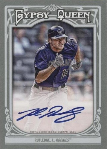 2013 Topps Gypsy Queen - Josh Rutledge #GQA-JR