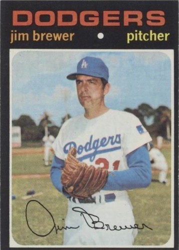 1971 Topps - Jim Brewer #549