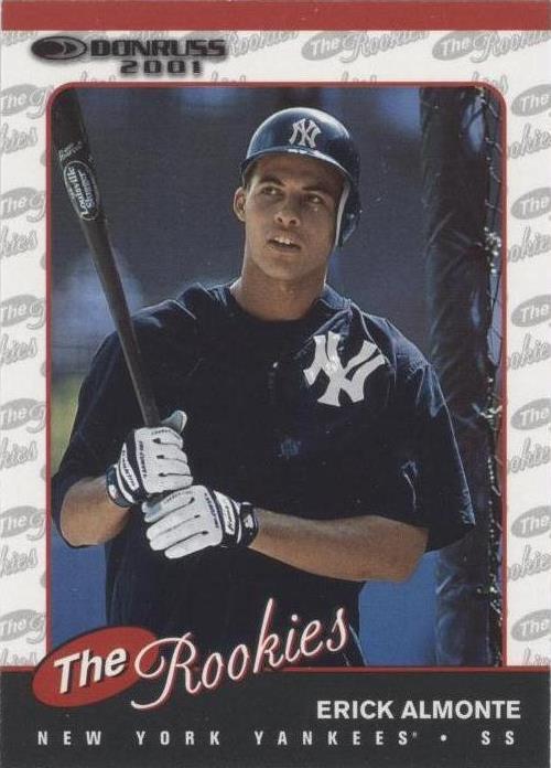 2001 Donruss The Rookies - Erick Almonte #R41