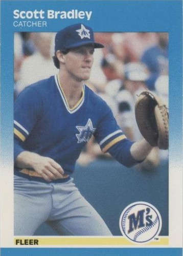 1987 Fleer - Scott Bradley #580