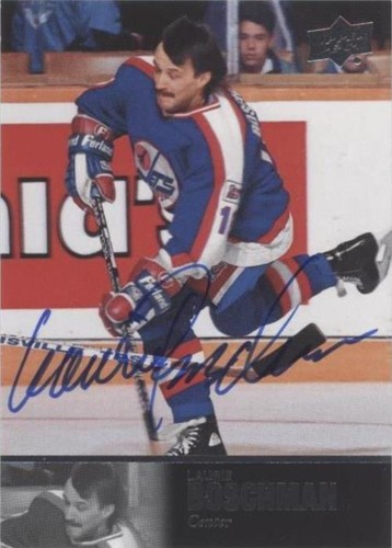 2020-21 Upper Deck SP Signature Edition Legends - Laurie Boschman #AL-198