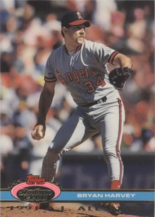 Topps Stadium Club Skydome 1991 - Bryan Harvey #79