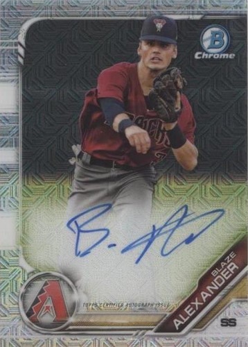 2019 Bowman - Blaze Alexander #BMA-BA