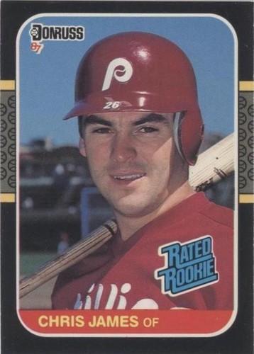 1987 Donruss - Chris James #42