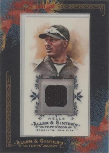 2009 Topps Allen & Ginter's - Vernon Wells #AGR-VW