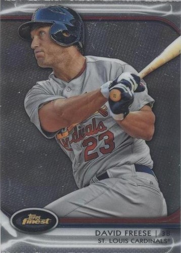 2012 Topps Finest - David Freese #14