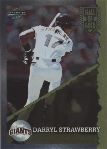 1995 Score - Darryl Strawberry #HG 36