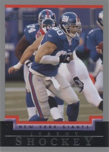 2004 Bowman Jeremy Shockey #104