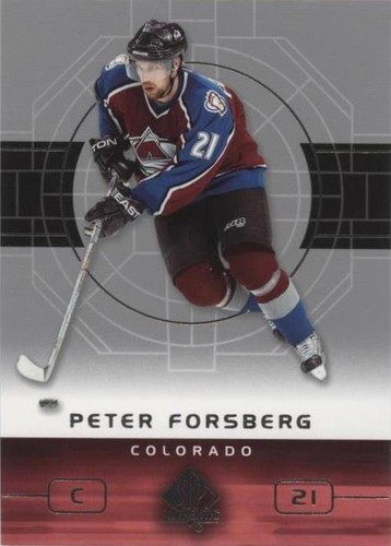 2002-03 SP Authentic - Peter Forsberg #23