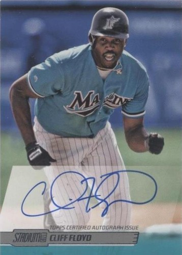 2014 Topps Stadium Club - Cliff Floyd #SCA-CF