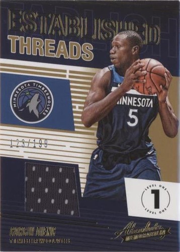 2018-19 Panini Absolute Memorabilia - Gorgui Dieng #ET-GDG