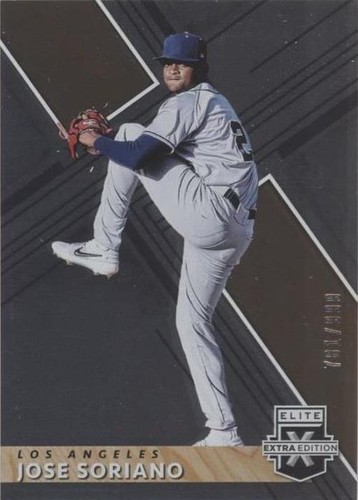 2019 Panini Elite Extra Edition - Jose Soriano #160