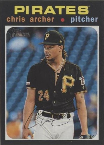 2020 Topps Heritage - Chris Archer #311