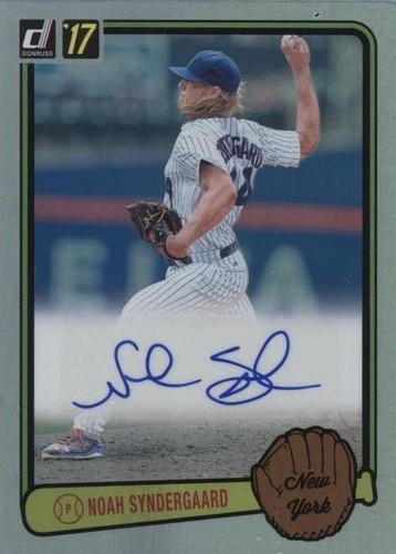2017 Panini Donruss - Noah Syndergaard #RS-NS