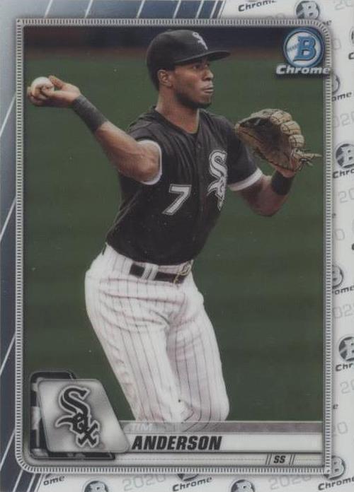 2020 Bowman Chrome - Tim Anderson #85