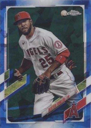 2021 Topps Chrome Update Series Sapphire Edition - Dexter Fowler #US130
