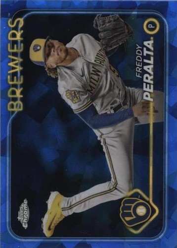 2024 Topps Chrome Sapphire Edition - Freddy Peralta #26