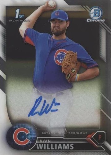 2016 Bowman Chrome - Ryan Williams #BCAP-RW