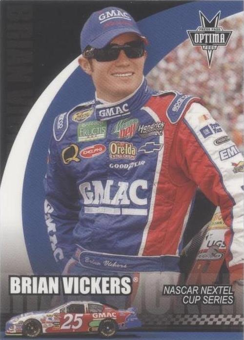 2006 Press Pass Optima - Brian Vickers #20
