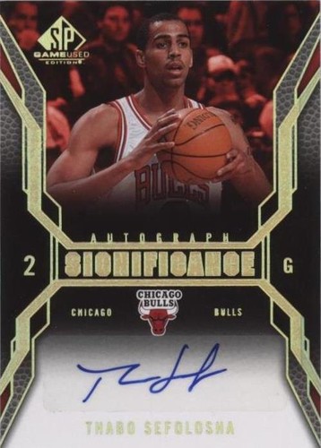 2007-08 SP Game Used - Thabo Sefolosha #SI-TS