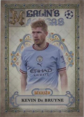 2022-23 Topps Chrome Merlin UEFA Kevin De Bruyne #MM-8 2022-23 Topps Chrome Merlin UEFA Kevin De Bruyne #MM-8