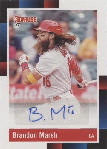 2022 Panini Donruss - Brandon Marsh #R88S-BM