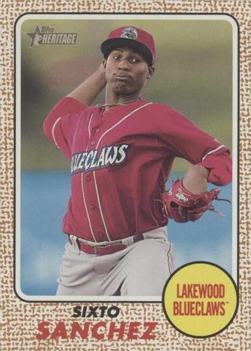 2017 Topps Heritage Minor League Edition - Sixto Sanchez #76
