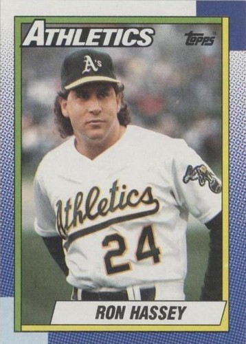 1990 Topps - Ron Hassey #527