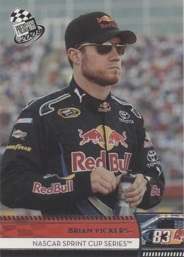 2009 Press Pass - Brian Vickers #15