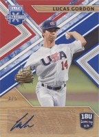 2019 Panini Elite Extra Edition - Lucas Gordon #18U-LG