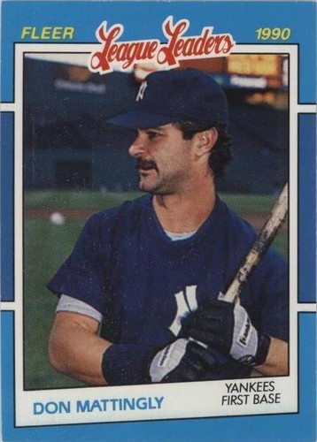 1990 Fleer Baseball's League Leaders - Don Mattingly #23