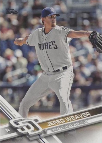 2017 Topps Update Series - Jered Weaver #US68