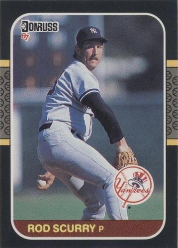1987 Donruss - Rod Scurry #374