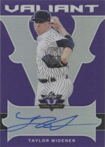 2018 Leaf Valiant - Taylor Widener #BA-TW1