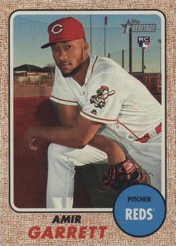 2017 Topps Heritage High Number - Amir Garrett #513