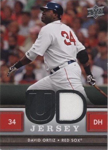 2008 Upper Deck - David Ortiz #UDJ-DO
