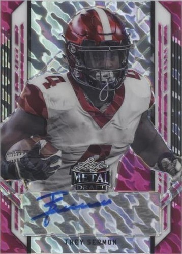 2021 Leaf Metal Draft Trey Sermon #PA-TS1