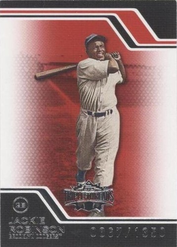 2008 Topps Triple Threads - Jackie Robinson #142